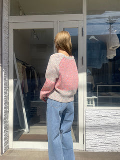 ネオンミックスカーディガン