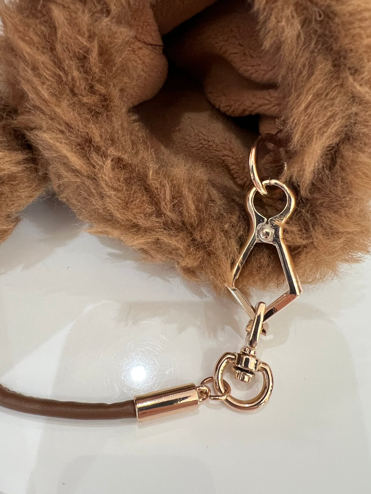 コード付きファーミトン