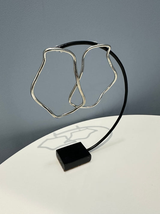 ニュアンスサークルピアス