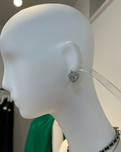 ビジューハートピアス