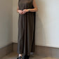 ストレッチシフォンワンピース