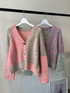 ネオンミックスカーディガン