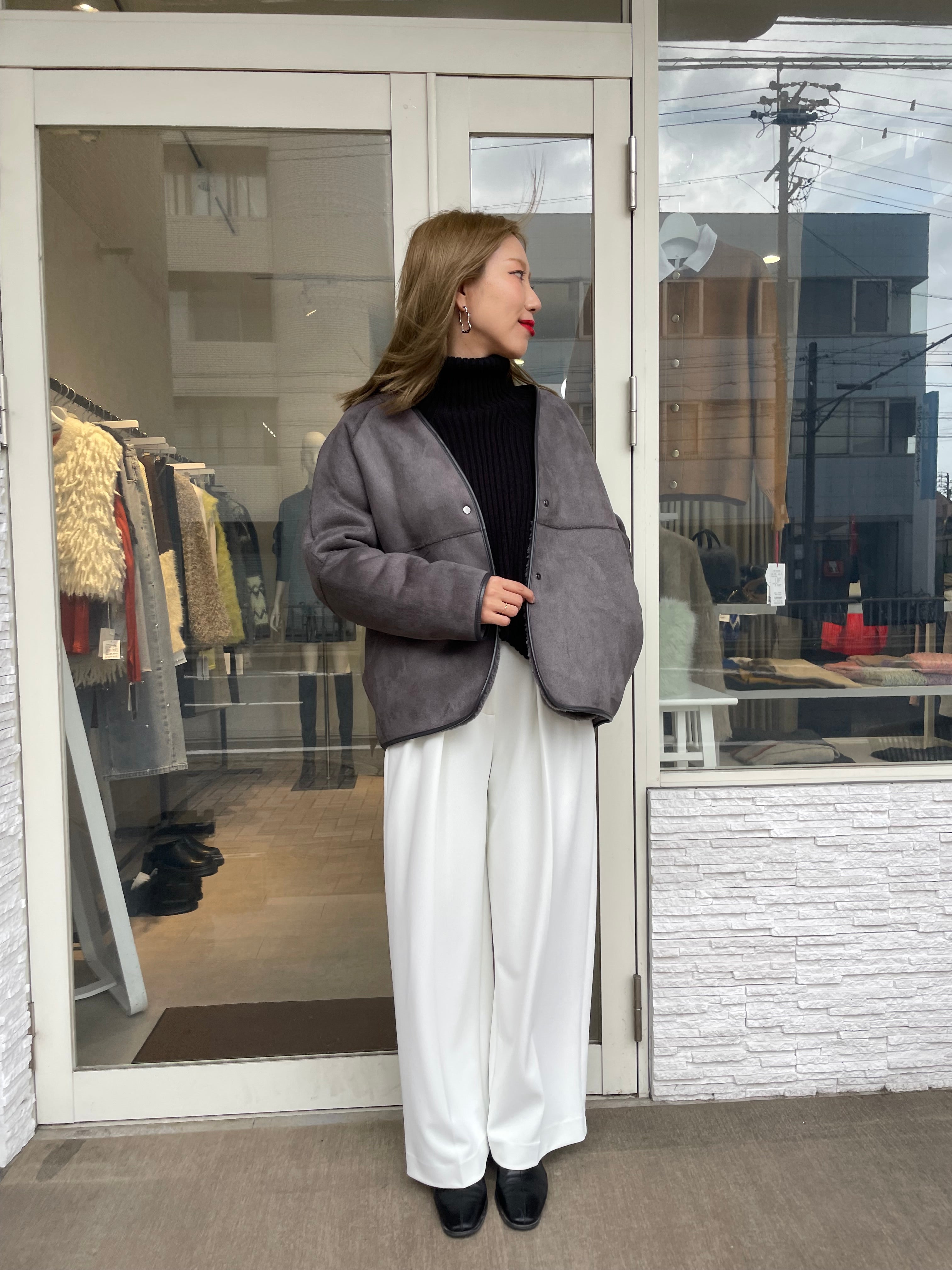 nagonstans ナゴンスタンス エコ ムートン リバーシブル ジャケット セール】 エコムートン リバーシブルジャケット （その他