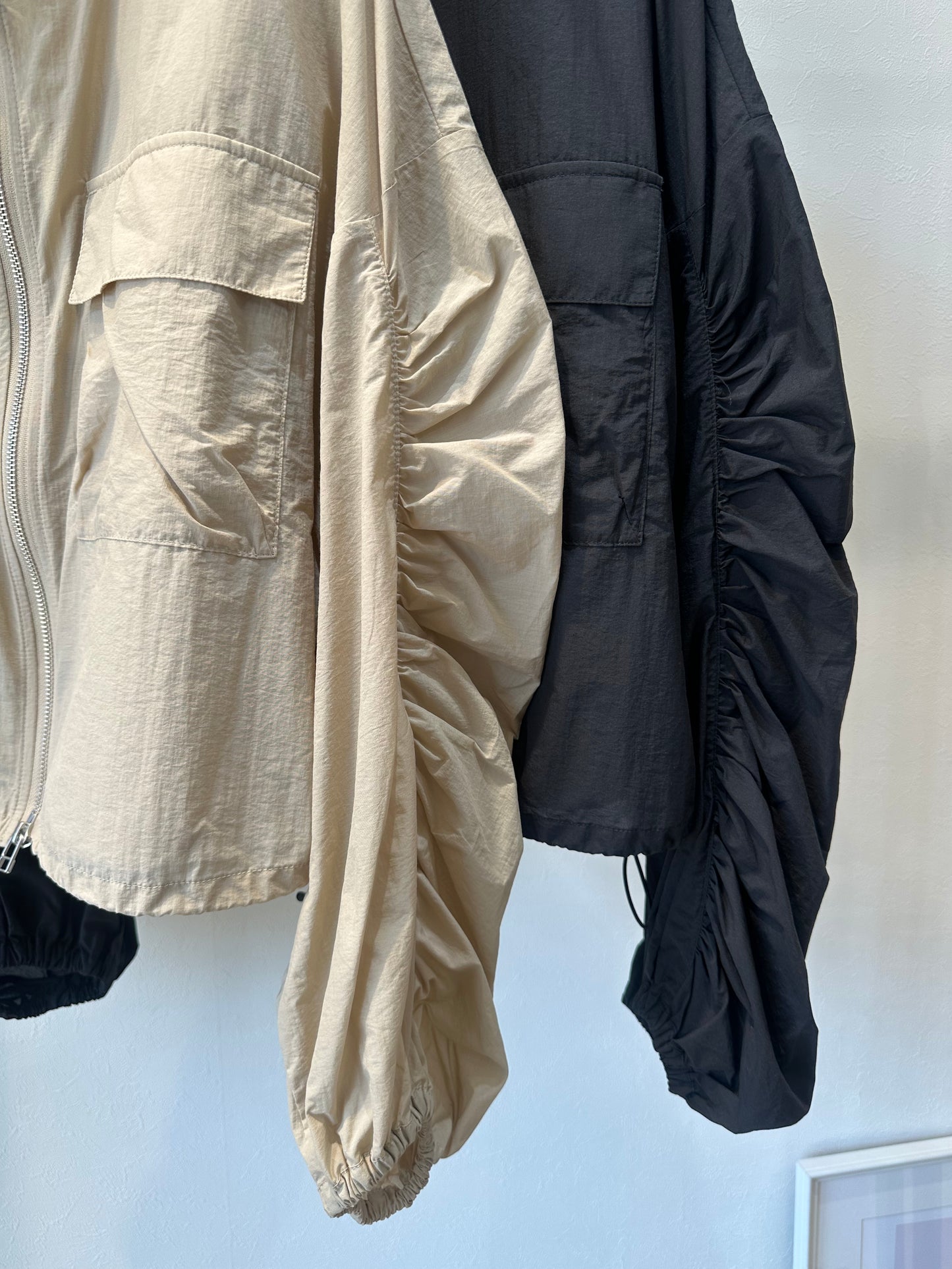 ギャザーブルゾン