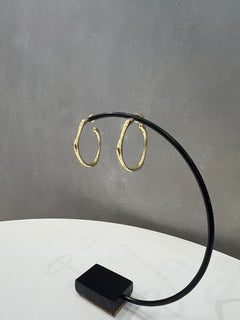 バンブーフープピアス