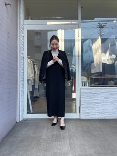 Vネックジャンパースカート