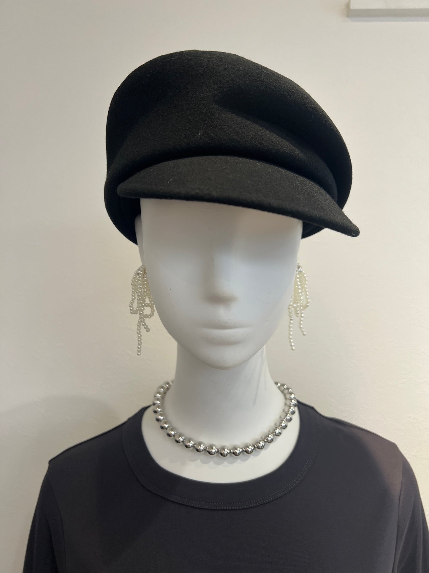 ウール100%キャスケット