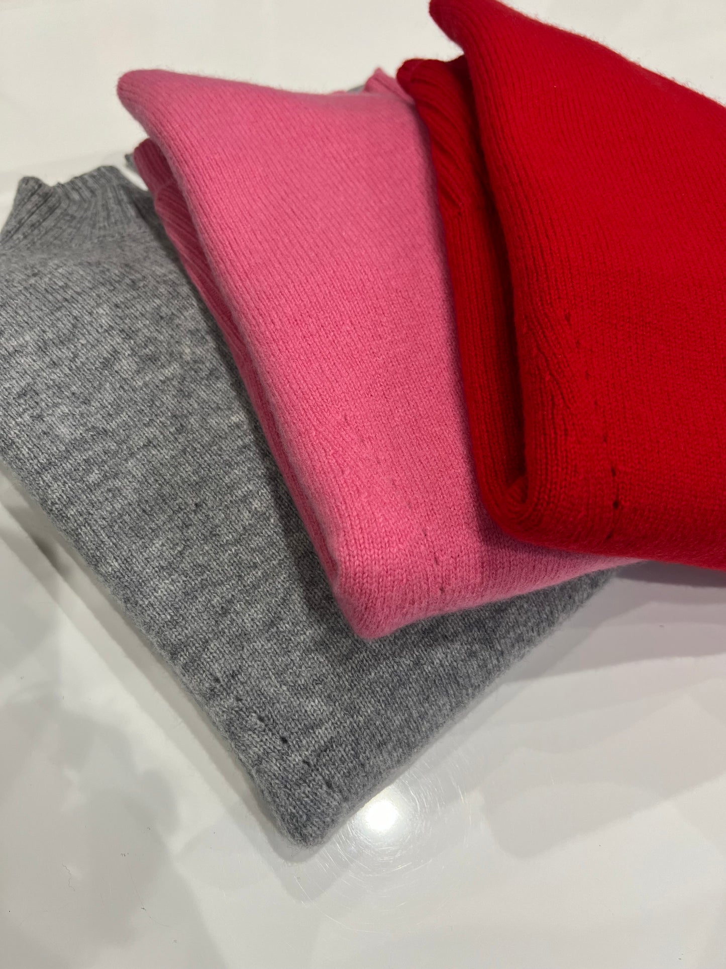 【新色追加！】ウール100%オフタートルニット