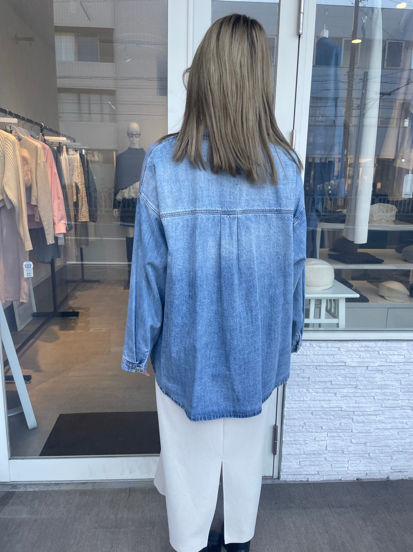 デニムシャツジャケット