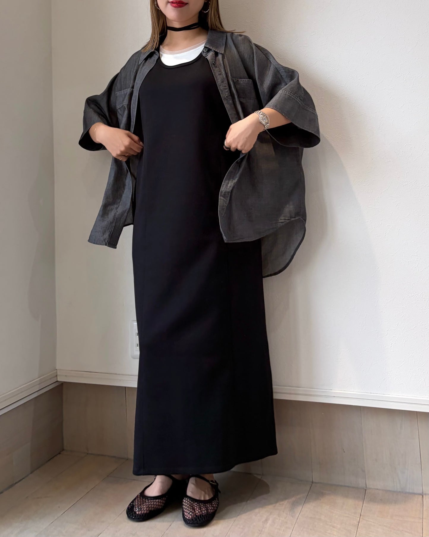 バッククロスワンピース