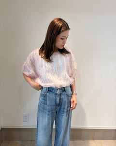 ジャガードブラウス