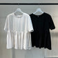 ストレッチシフォンフリルブラウス