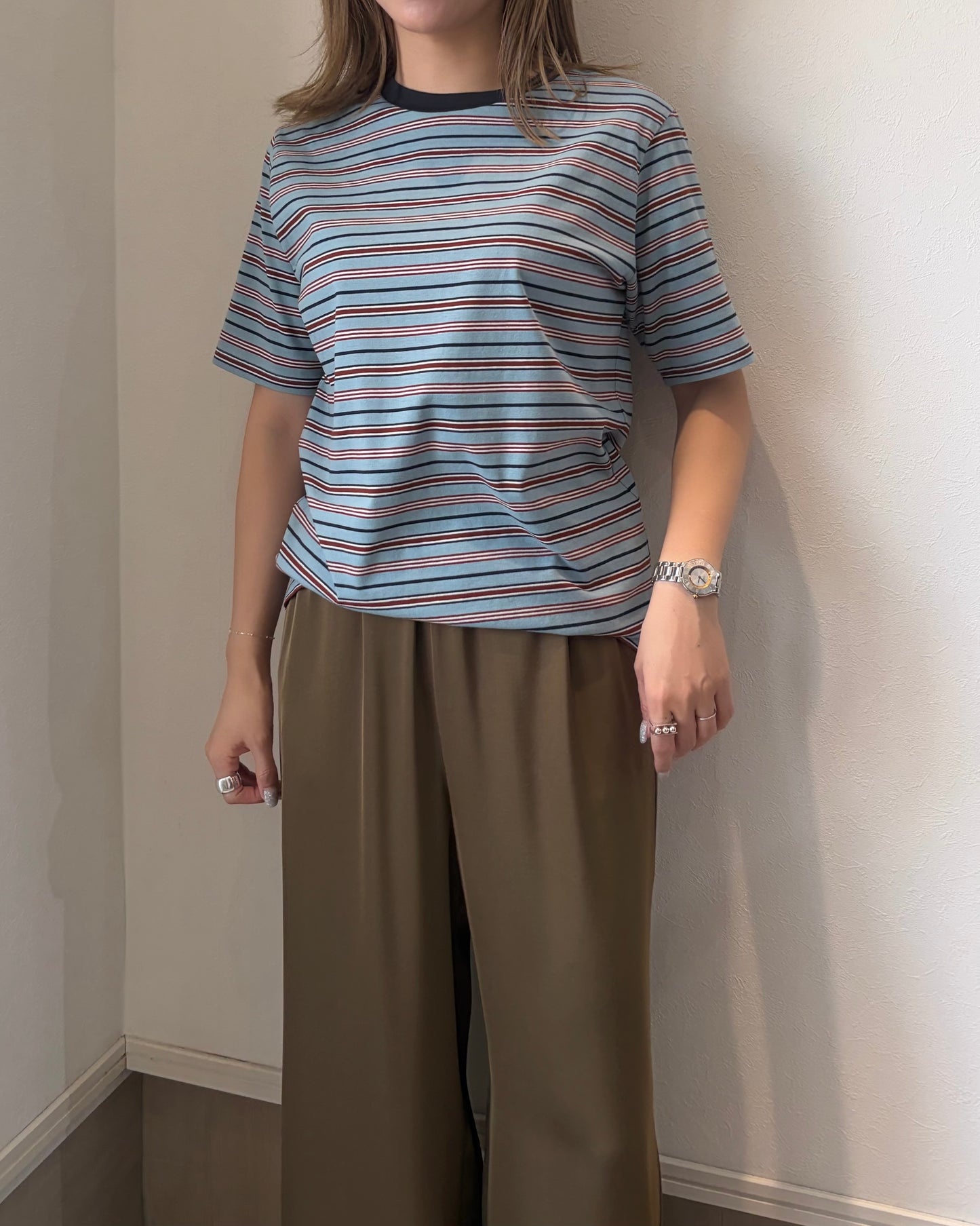 マルチボーダーTシャツ