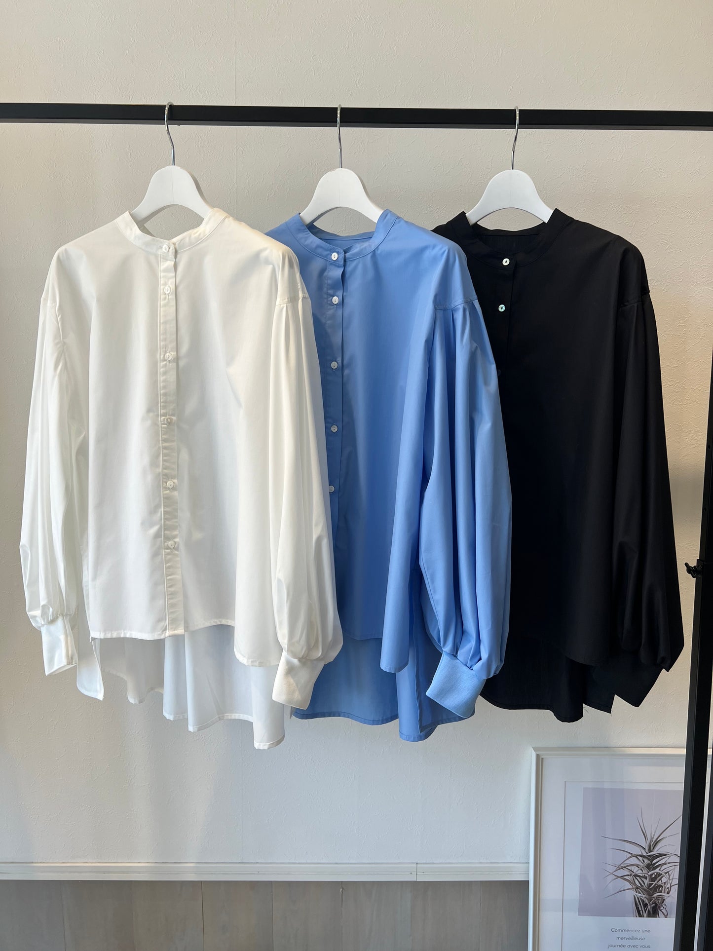 ボリュームスリーブブラウス