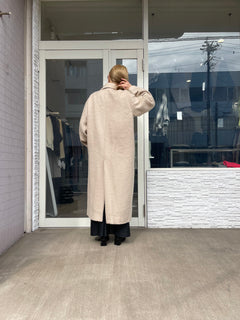 シャギーロングコート