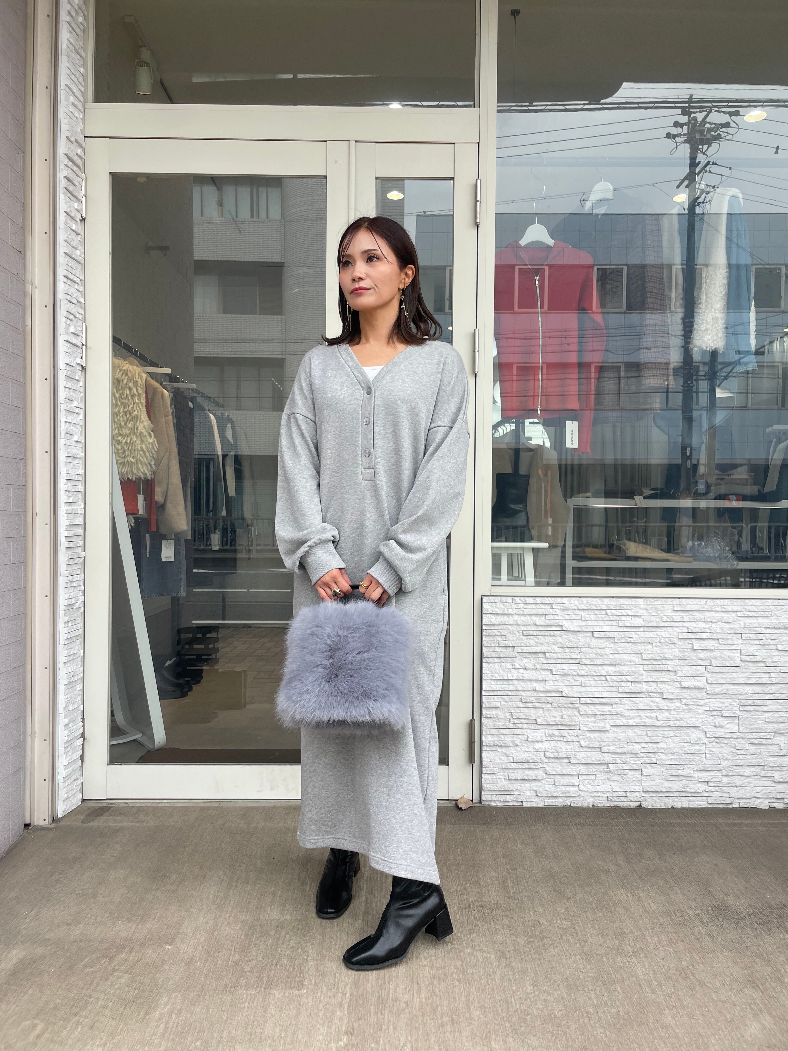 Daja リバティVネックワンピース Afternoon Tea ワンピース Vネックワンピース/リバティプリント