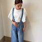 ドッキングフリルTシャツ