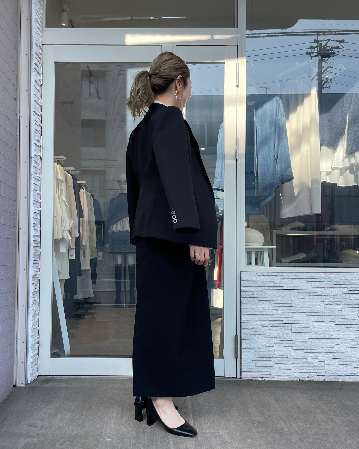 シングルブレストジャケット