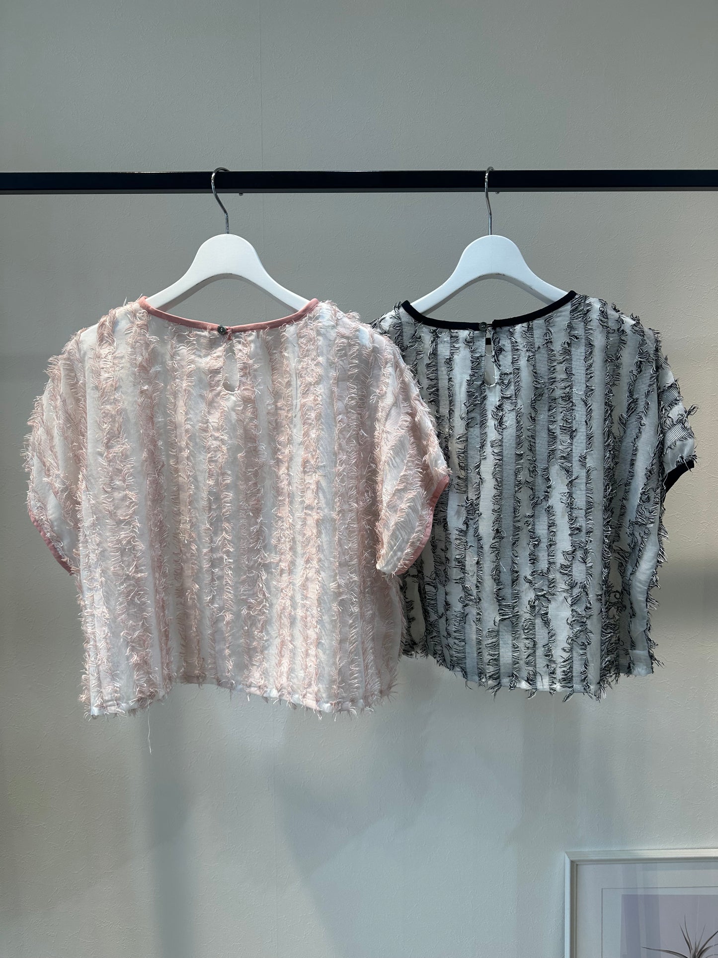 ジャガードブラウス