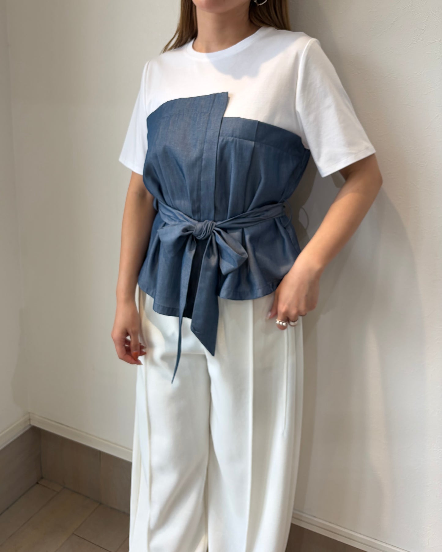 ビスチェドッキングTシャツ