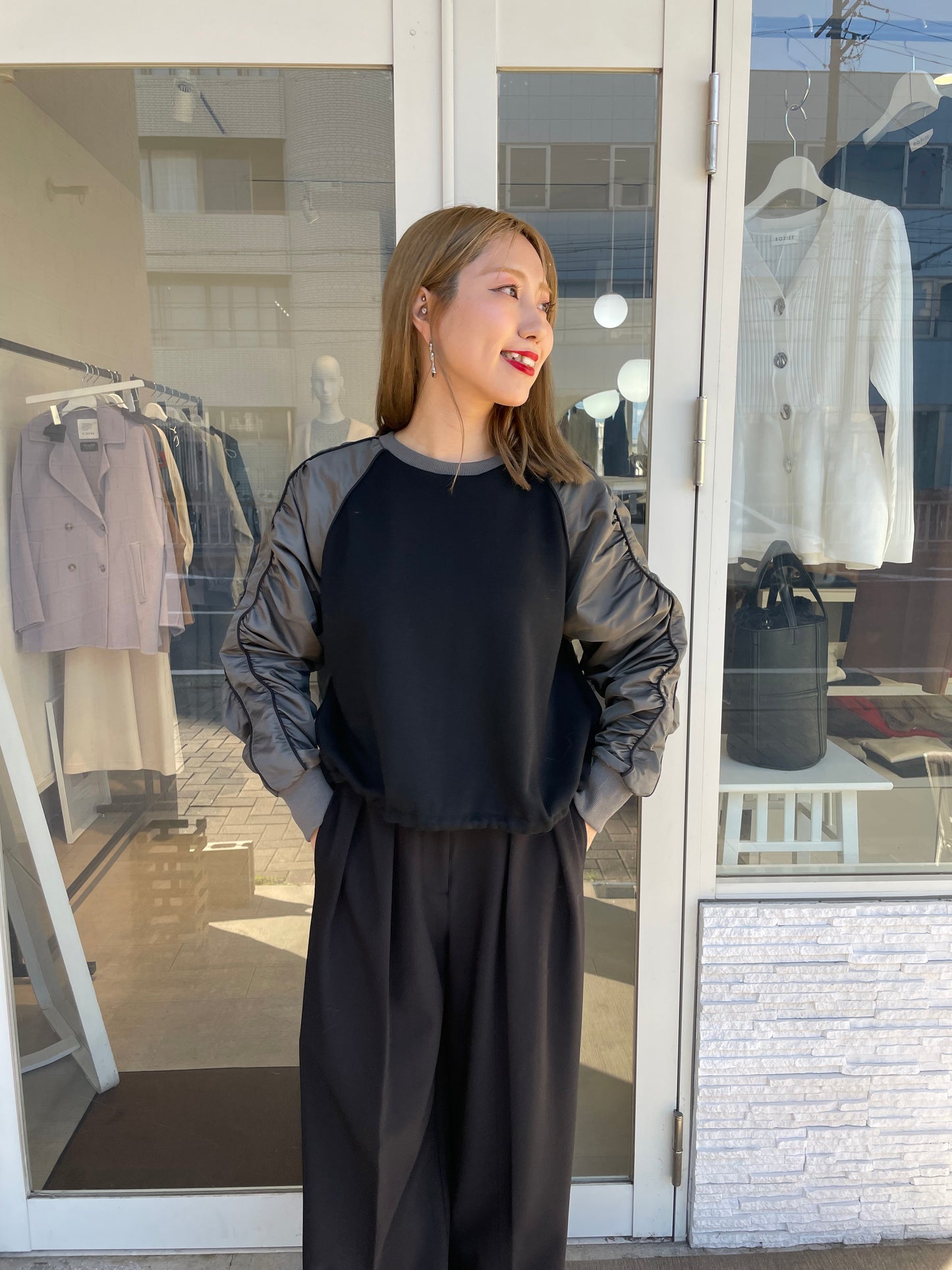 ボンバーヒートドッキングプルオーバー