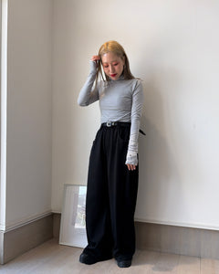 ♡シルクカシミヤブレンドタートルトップス