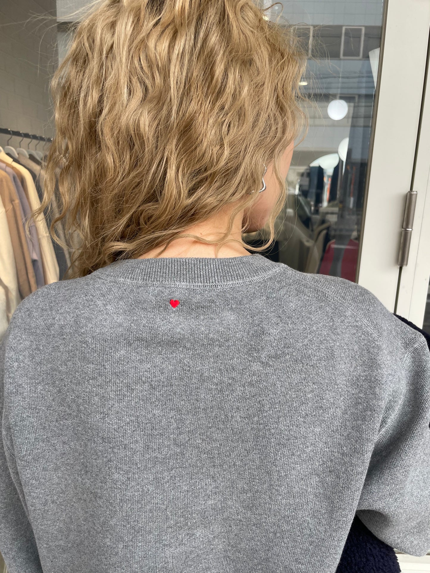 ♡コットンショートニット