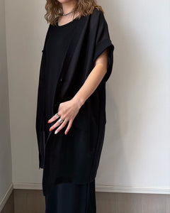メッシュロングカーディガン