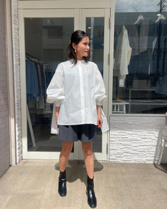 ボリュームスリーブブラウス