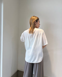 ストレッチシフォンブラウス