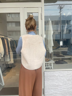 サイドラインタートルニット