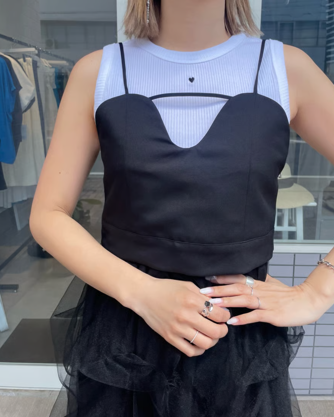 ♡コットンタンク