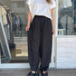 ストレッチシフォンボリュームパンツ