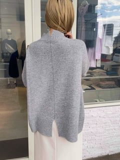 【新色追加！】ウール100%オフタートルニット