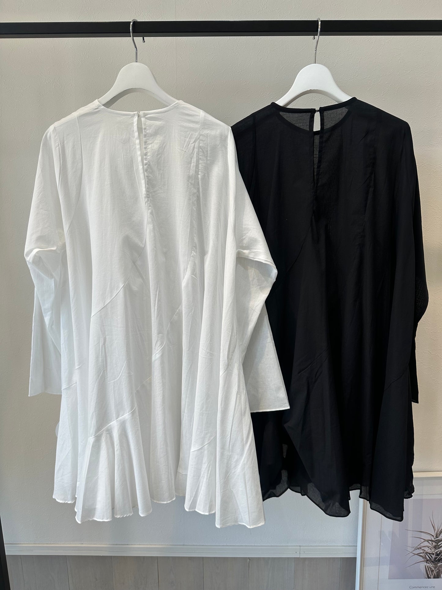 【再入荷】コットンボイルワンピース