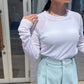 カラーセミシアートップス