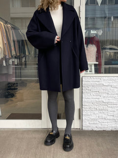 スーパー140 ウールオーバーコート