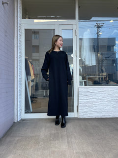 ジョーゼットロングワンピース