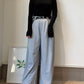 ♡シルクカシミヤブレンドクルートップス