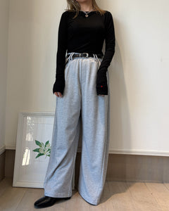 ♡シルクカシミヤブレンドクルートップス
