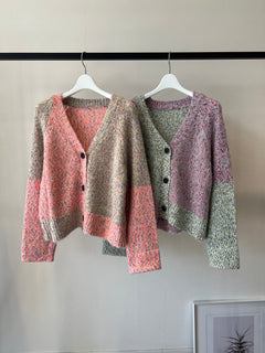 ネオンミックスカーディガン