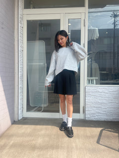 タックショートパンツ