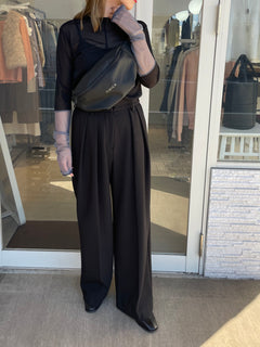 MADE IN JAPAN  eco leather body bag