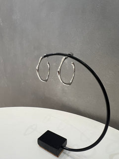 バンブーフープピアス