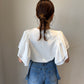 ドッキングフリルTシャツ