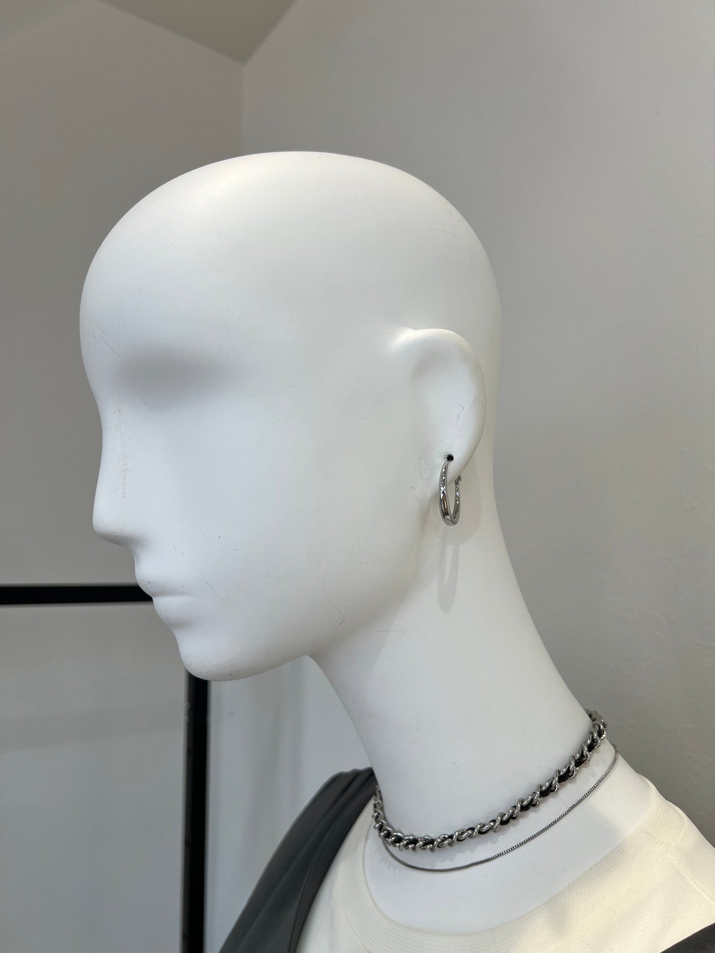ワンタッチフープピアス