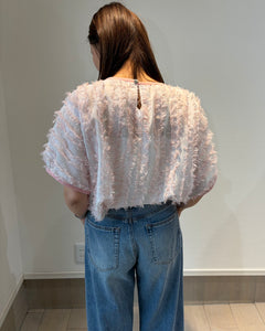 ジャガードブラウス