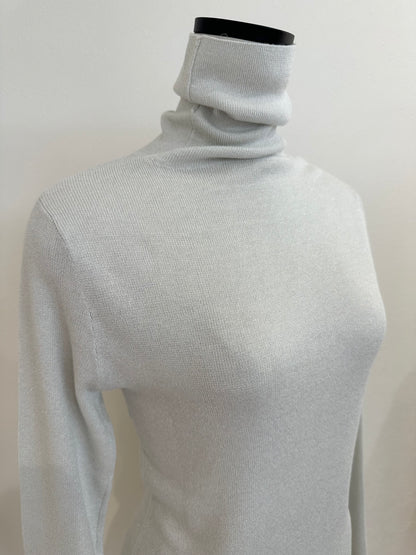 ラメタートルニット