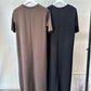 接触冷感Tシャツワンピース