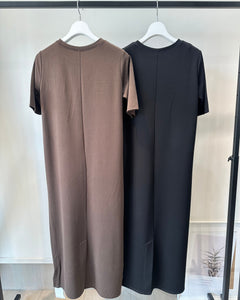 接触冷感Tシャツワンピース